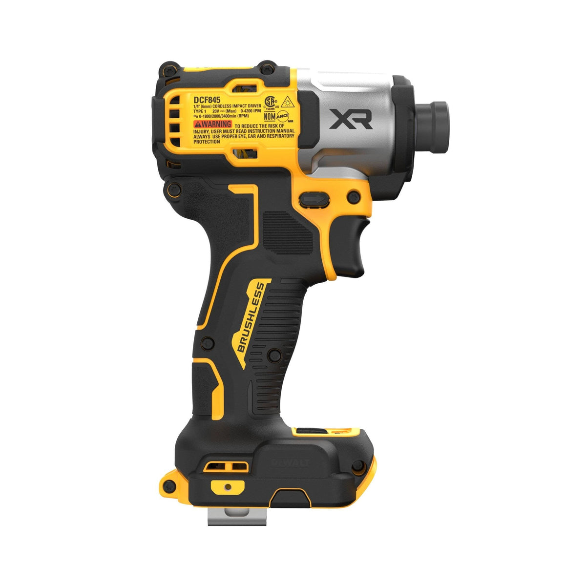 DeWalt DCF845B 20V Max XR 1/4" 3-Speed Impact Driver (Tool Only)